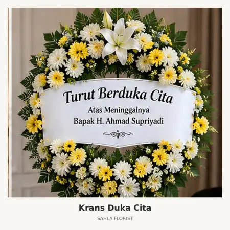 Krans Bunga Duka Nunukan